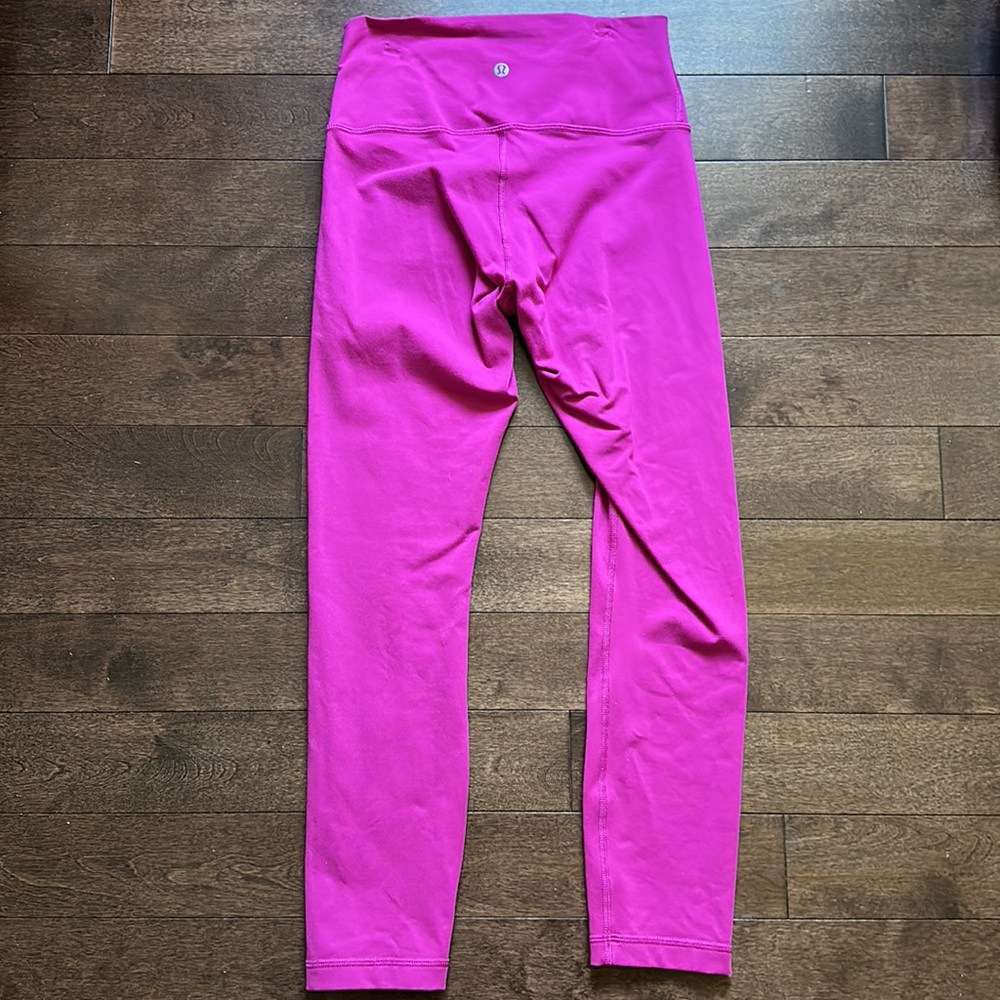 Lululemon High Times 7/8 Pant Raspberry 6 - Picture 6 of 9